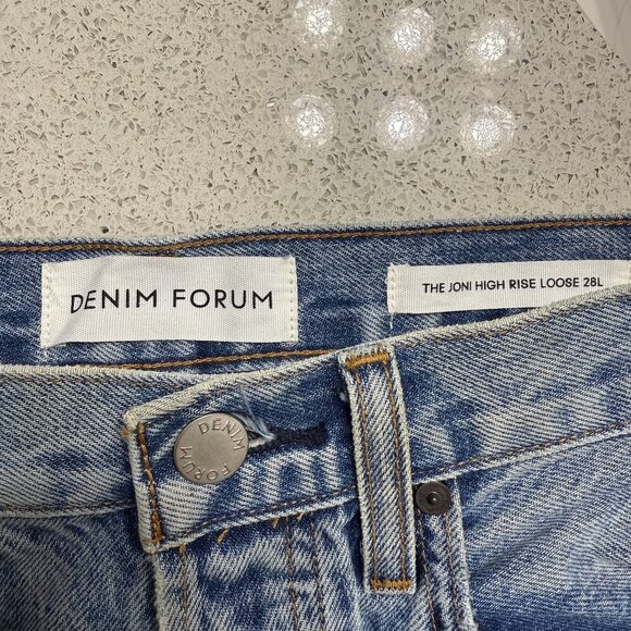 Aritzia Denim Forum Joni High Rise Loose Size 24 - Picture 2 of 3